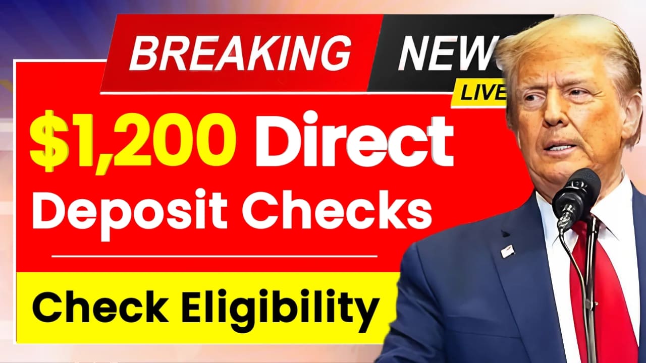 $1,200 Federal Checks Direct Deposit Checks