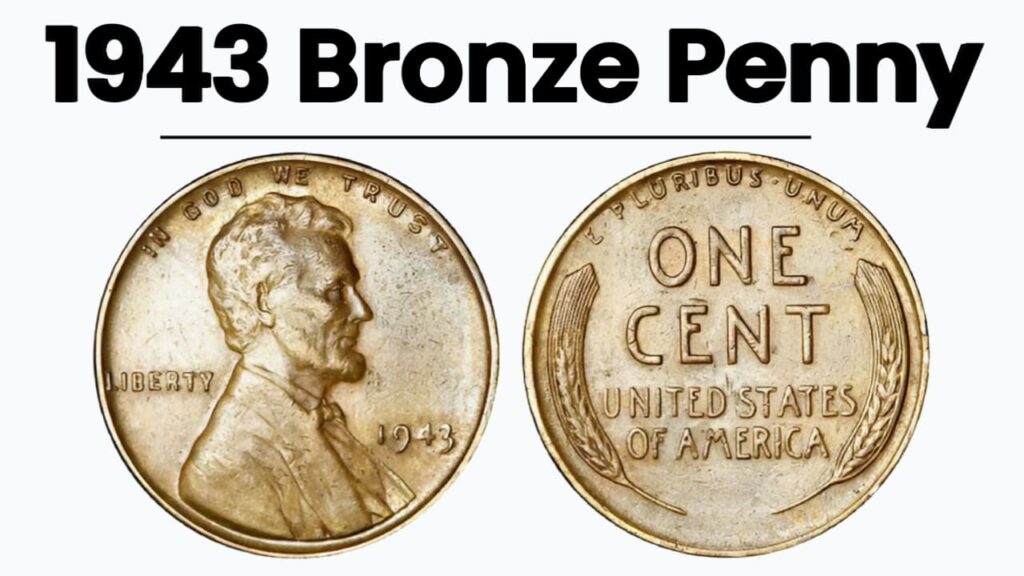 1943 Bronze Penny Coin