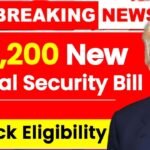 $5,200 New Social Security Bill in the USA