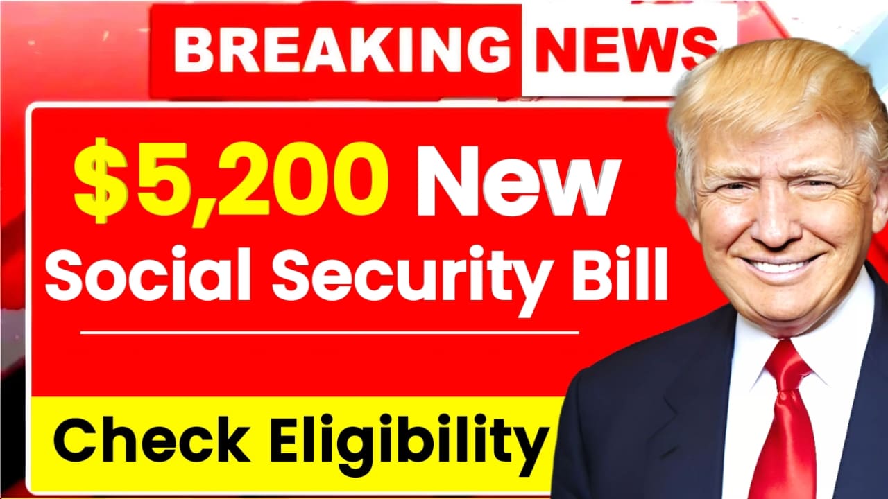 $5,200 New Social Security Bill in the USA