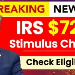 IRS $725 Stimulus Check