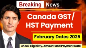 Canada GST/HST Payment February Dates 2025