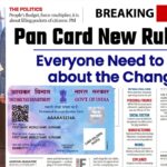 Pan Card New Rules 2025