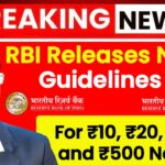 RBI Releases New Guidelines